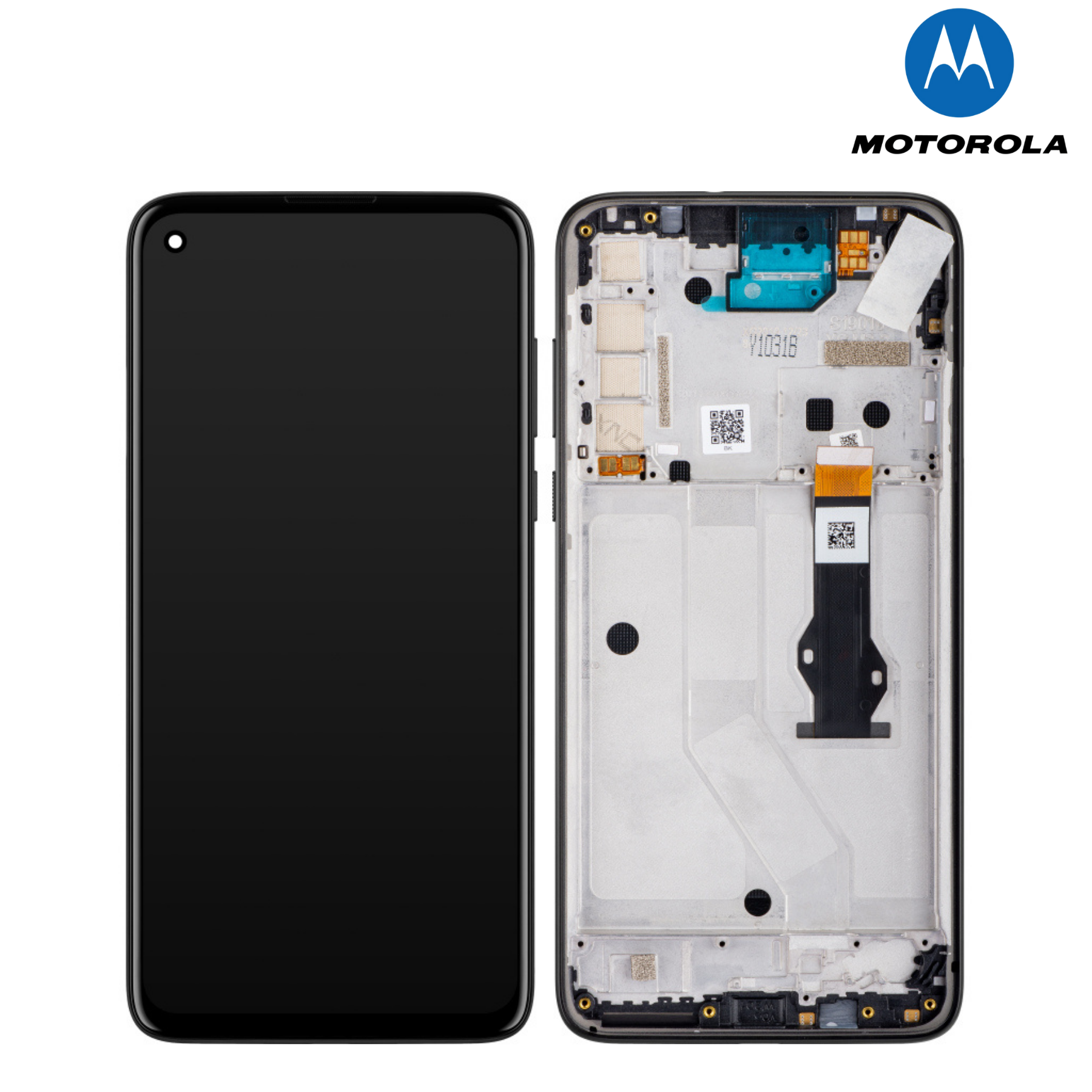 LCD Display Module for Motorola Moto G04s, Black